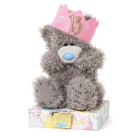 7" 13th Birthday Wearing Hat Me to You Bear Extra Image 1 Preview